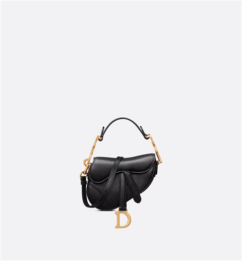 dior micro saddle pouch|genuine Dior saddle bag.